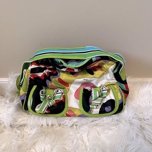 Emilio Pucci Abstract Shoulder Bag